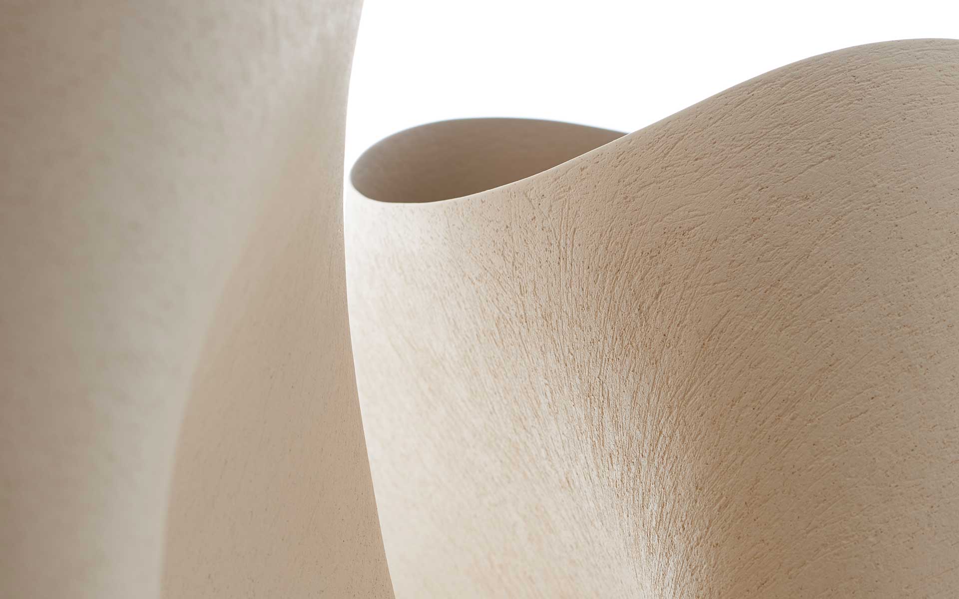 Two leaning vessels - Detail