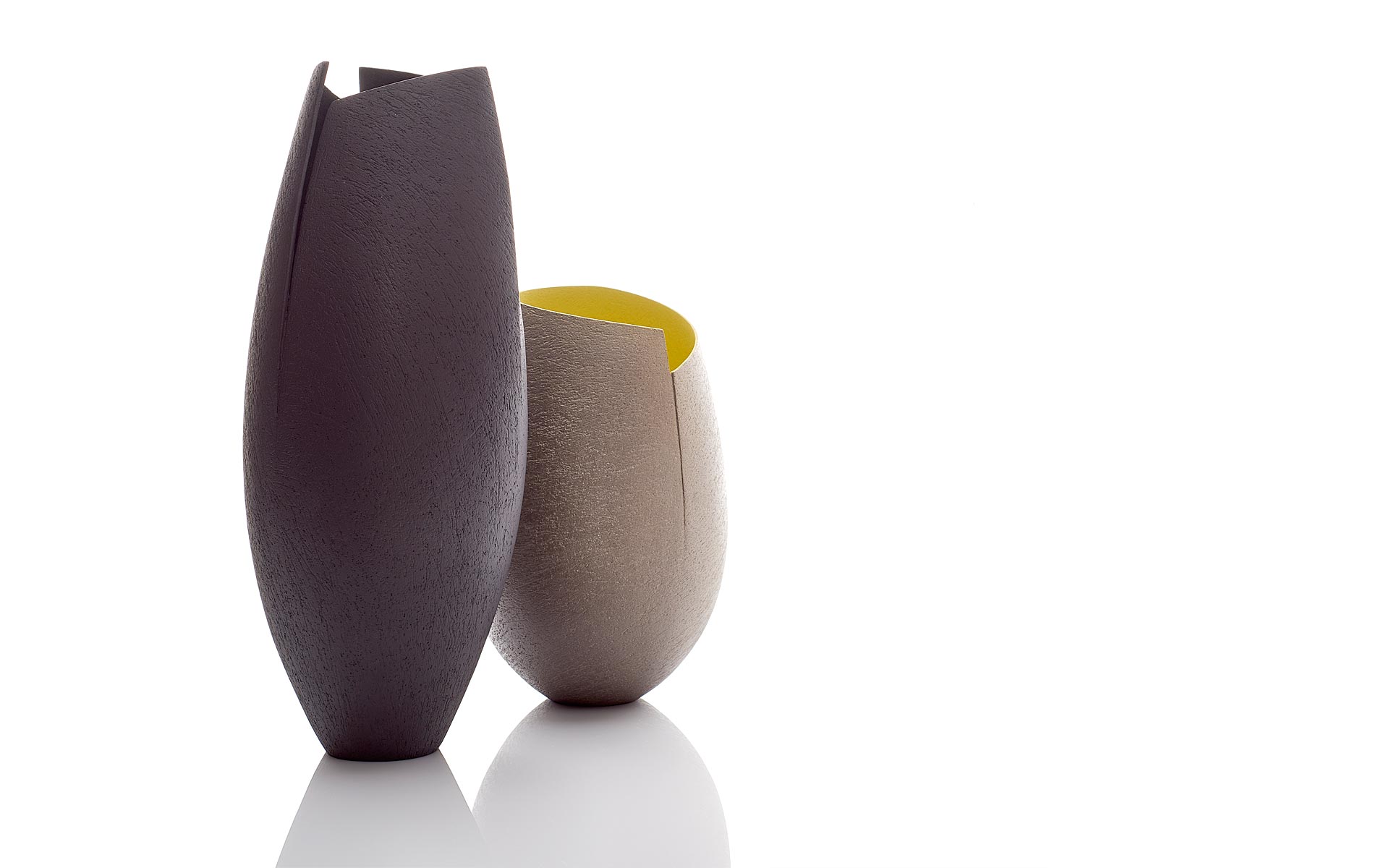 Two cut vessels