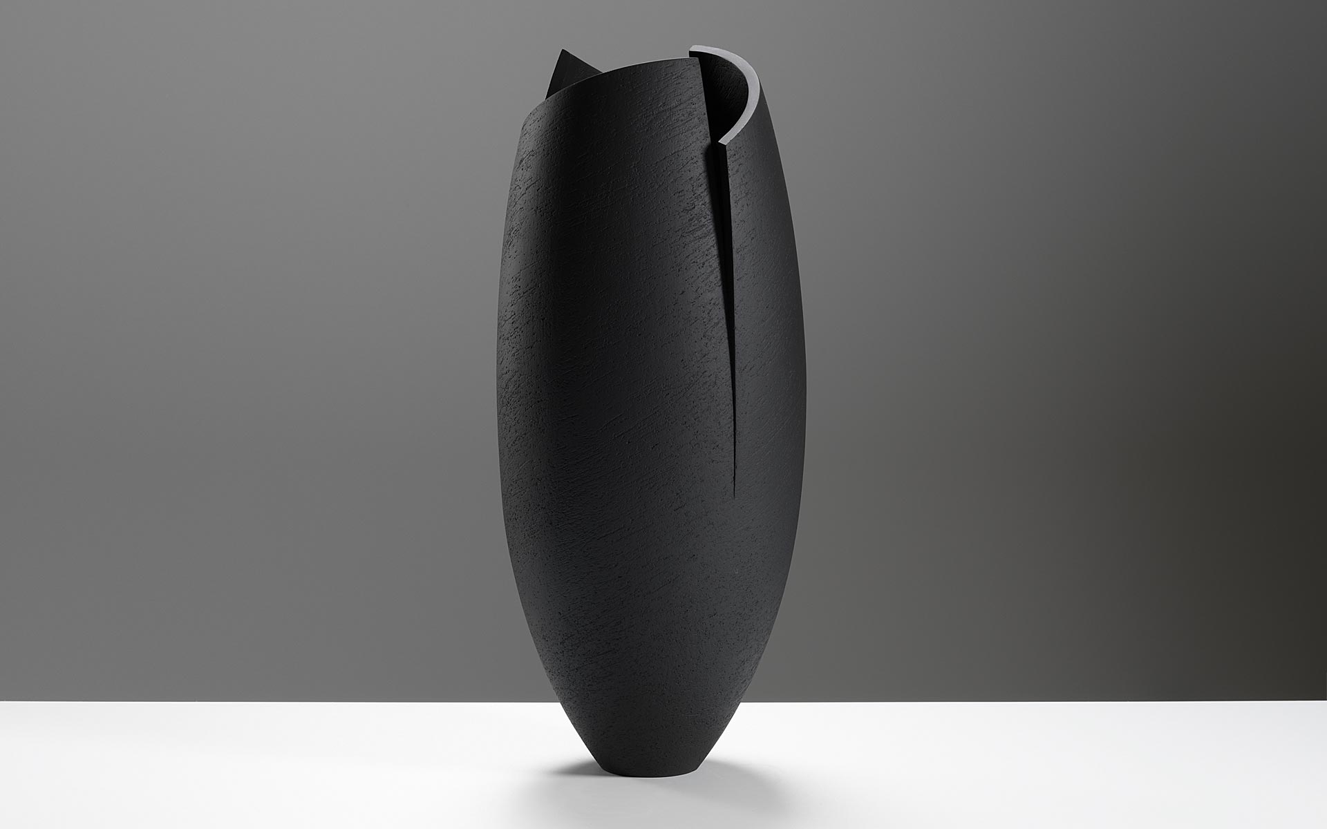 Black cut and altered vessel